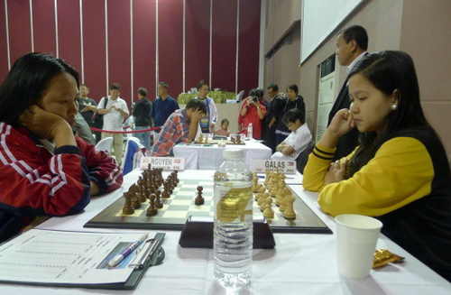 Vòng loại World Cup cờ vua khu vực 3.3: Các cô gái Việt Nam bất bại