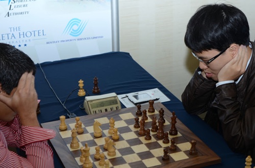 Quang Liêm chạy nước rút tại Tradewise Gibraltar