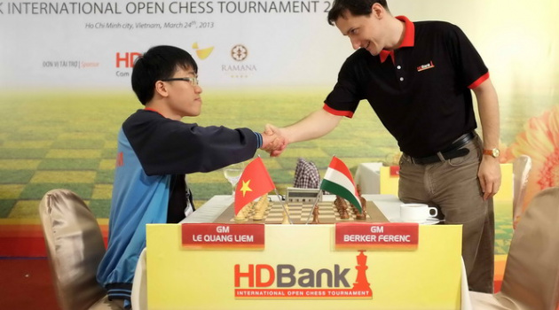 Quang Liêm đăng quang giải Cờ vua HD Bank 2013
