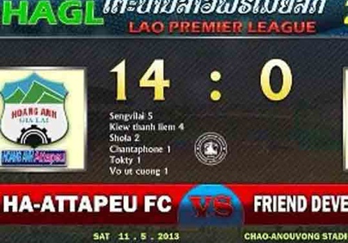 Lộ diện đội bóng tệ nhất thế giới năm 2013