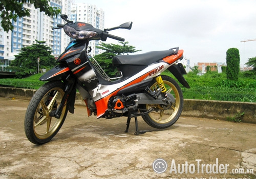 Yamaha Jupiter độ tem xe theo phong cách Thái Lan