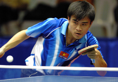 Giải Vô địch bóng bàn Châu Á 2013: Các tay vợt Việt Nam thành công ở nội dung đồng đội, đôi nam