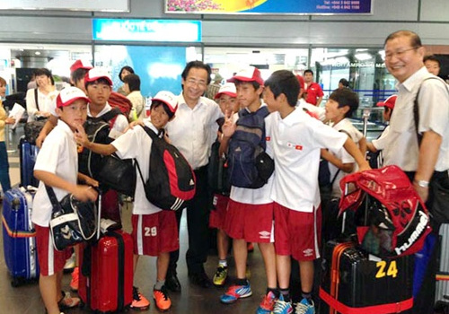 Giải giao hữu U12 Việt Nam - Nhật Bản: Giờ khai cuộc đã điểm