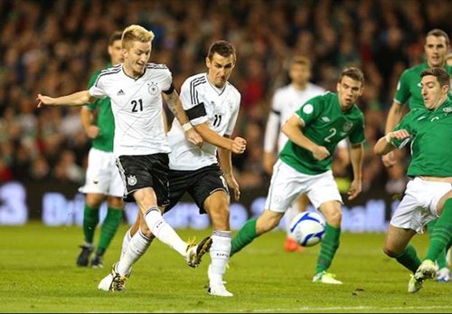 Reus vắng mặt trong trận gặp Quần đảo Faroe