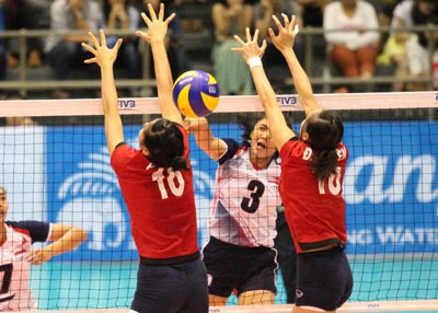 Giải bóng chuyền nữ vô địch châu Á năm 2013: Chấp nhận được!