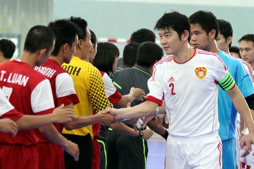 Thi đấu giao hữu, ĐT Futsal Việt Nam thắng đậm ĐT Futsal Trung Quốc