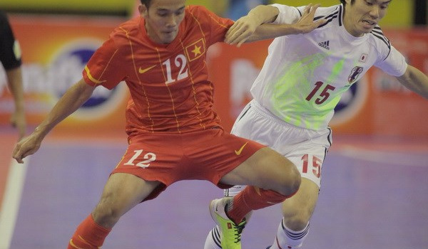Đội Futsal Việt Nam thất bại đáng tiếc trước Nhật Bản