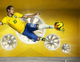 Video: Áo mới dự World Cup 2014 của Brazil siêu đẹp và ấn tượng