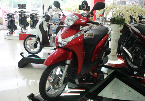 Thị trường xe máy không có Tết