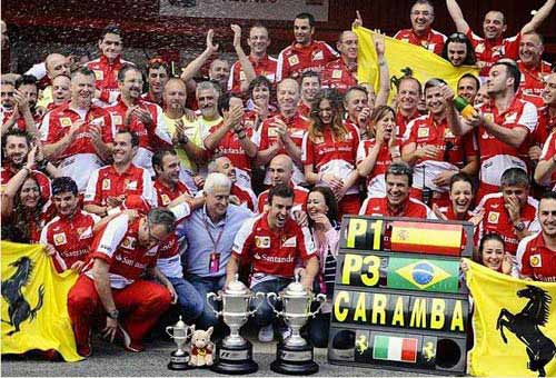 F1: Ferrari và Alonso khát khao chiến thắng