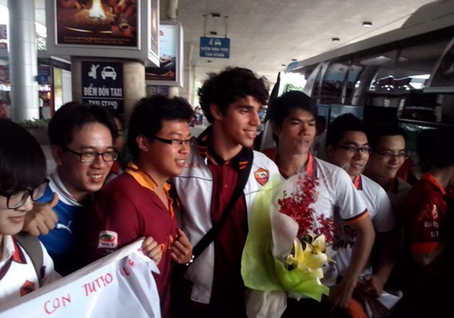 U19 AS Roma đã có mặt tại TP.HCM