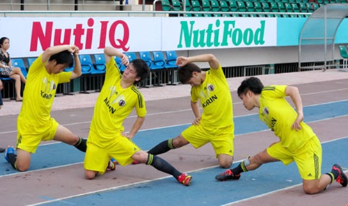 Bóng đá Nhật, góc nhìn từ một buổi tập