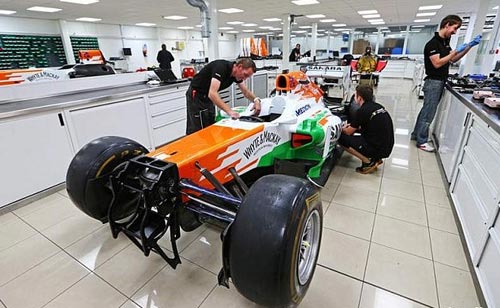 F1: Force India giới thiệu mẫu xe VJM07