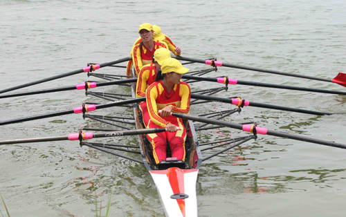 Nhiều cơ hội cọ xát cho Đội tuyển Rowing Việt Nam