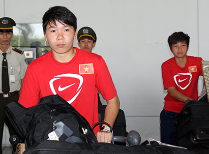 Về nước, tuyển nữ Việt Nam sẵn sàng đua giành vé World Cup
