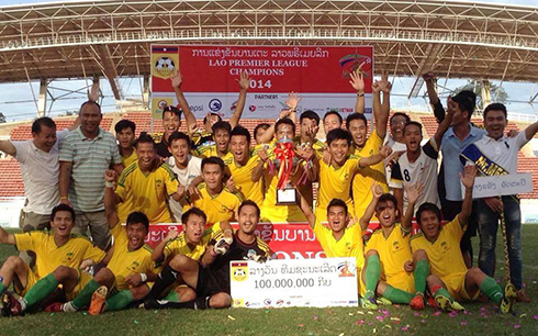 Đội bóng bầu Đức vô địch giải Lào