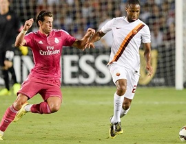 Video giao hữu: Real Madrid phơi áo 0-1 trước Roma