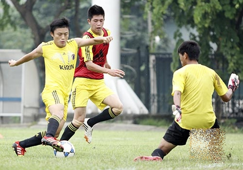 Dốc sức tập, U19 Nhật Bản không chủ quan với U19 VN