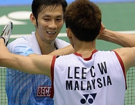 Video Tứ kết cầu lông ASIAD 17: Nguyễn Tiến Minh vs Lee Chong Wei