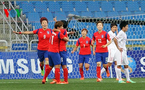 ĐT nữ Việt Nam 0-3 Hàn Quốc: Ngẩng cao đầu