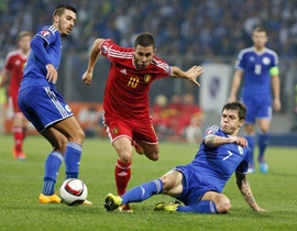 Video: Màn trình diễn của Eden Hazard trong trận giao hữu với Iceland