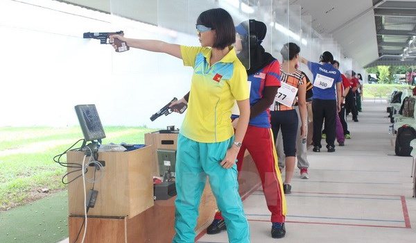 63 vận động viên Việt Nam thi đấu giải bắn súng tiền SEA Games