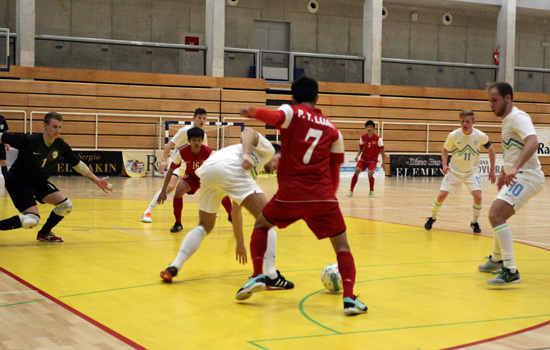 Tuyển futsal Việt Nam giành chiến thắng trước Slovenia