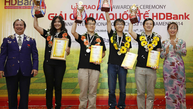 Giải Cờ vua Quốc tế HDBank lần thứ 5: Sức lan toả 4 châu lục