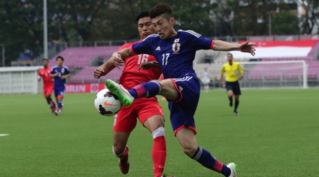 Olympic Nhật Bản hủy diệt Olympic Myanmar bằng tỷ số 9-0