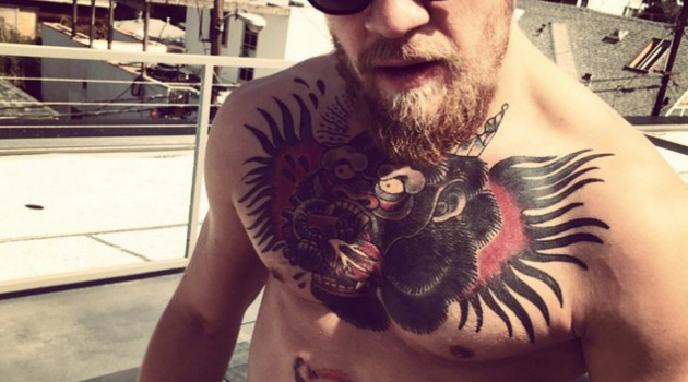 Thấy được hình xăm mới McGregor, thì đã là quá muộn