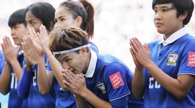 Đội tuyển nữ Thái Lan ngậm ngùi nói lời chia tay World Cup