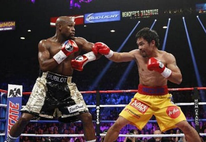 Nhờ trận Pacquiao – Mayweather, sòng bài hốt tỉ đô