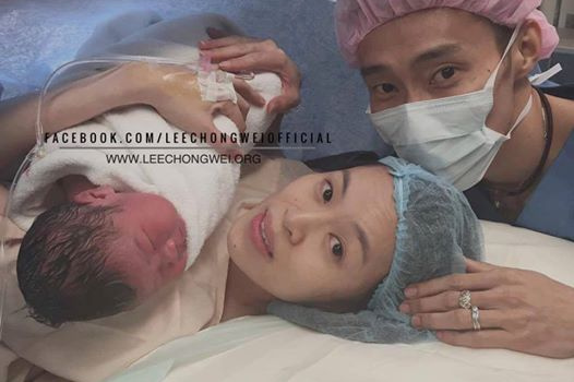 Thi đấu thăng hoa, Lee Chong Wei đón quý tử thứ hai