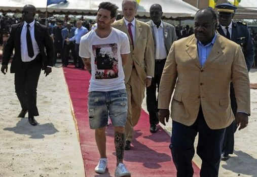 Gabon bác bỏ tin chi hàng triệu USD cho Messi đặt gạch