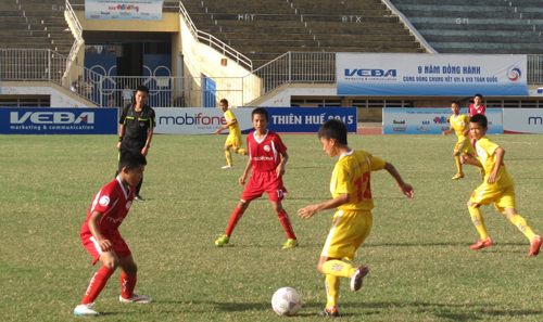 Ngôi vương giải U13 quốc gia đổi chủ