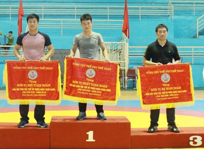 Hà Nội nhất toàn đoàn giải Vật dân tộc trẻ và thiếu niên toàn quốc 2015