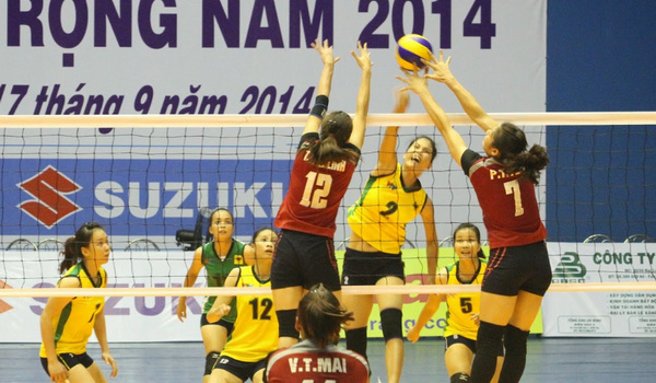 10 đội tranh tài giải bóng chuyền Cúp Quân đội mở rộng 2015