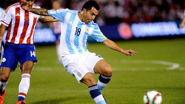 Vắng Messi và Aguero, 'kẻ đóng thế' Tevez nhạt hòa, Argentina chưa biết chiến thắng