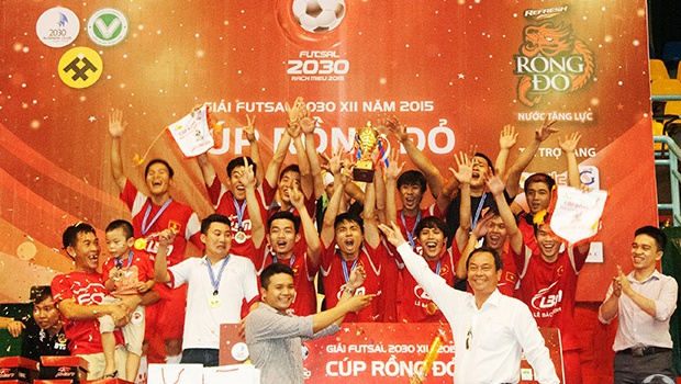 Giải Futsal 2030 năm 2015: Lê Bảo Minh bảo vệ thành công chức vô địch Serie B1