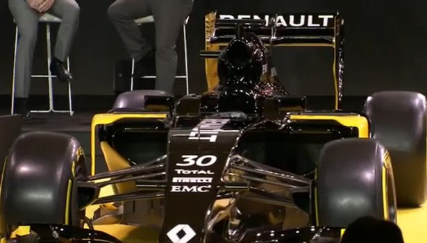 Renault là đội F1 đầu tiên để lộ xe trước mùa giải mới