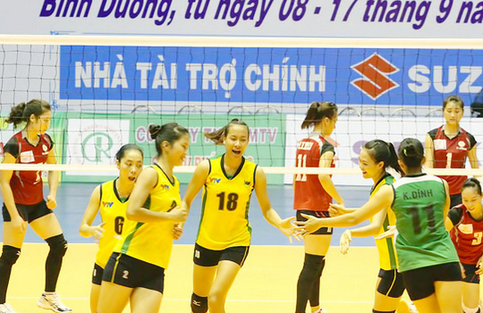 Xác định đủ 8 đội bóng dự Giải Bóng chuyền nữ Quốc tế VTV Bình Điền 2016