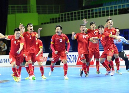 Kết thúc giải futsal châu Á 2016: Việt Nam thủng lưới nhiều vô đối