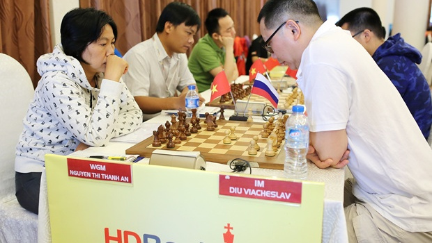 Ngày thi đấu thứ 2 Giải cờ vua quốc tế HD Bank: Đẳng cấp lên tiếng