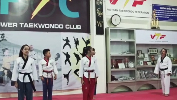 CLB Taekwondo Hoa Hướng Dương: Nơi VĐV phong trào tập cùng các nhà VĐTG