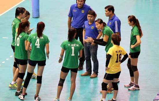 VTV Bình Điền Long An nhọc nhằn đánh bại Tiến Nông Thanh Hóa