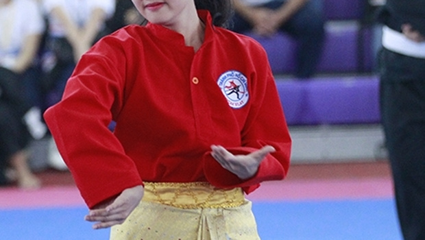 Vẻ đẹp hút hồn của “Hot girl Pencak Silat” tại Liên hoan Võ thuật Quốc tế