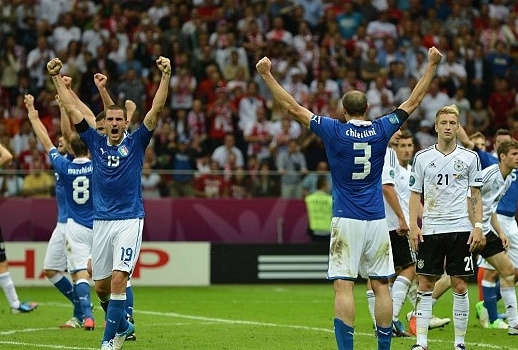 3 thất bại khó quên của tuyển Đức trước Italia