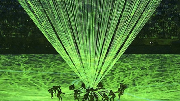 Pháo hoa, kỹ xảo ánh sáng rực rỡ đêm khai mạc Olympics Rio