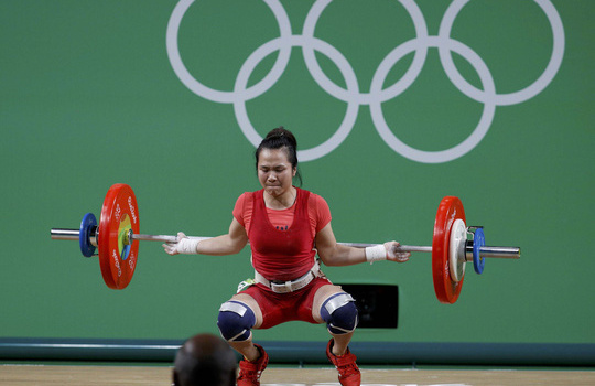 Cử tạ vỡ mộng