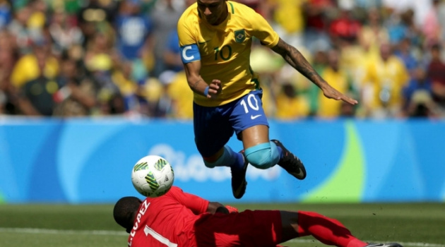 Neymar lập kỷ lục Olympic trong trận Brazil đại thắng Honduras